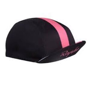RAPHA - Grosgrain-Trimmed Stretch-Cotton Twill Cycling Cap - Black Pink Stripe